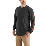 Carhartt K231 Long Sleeve T-Shirt Carbon Heather
