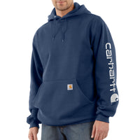 Carhartt K288 Midweight Logo Hoodie Navy