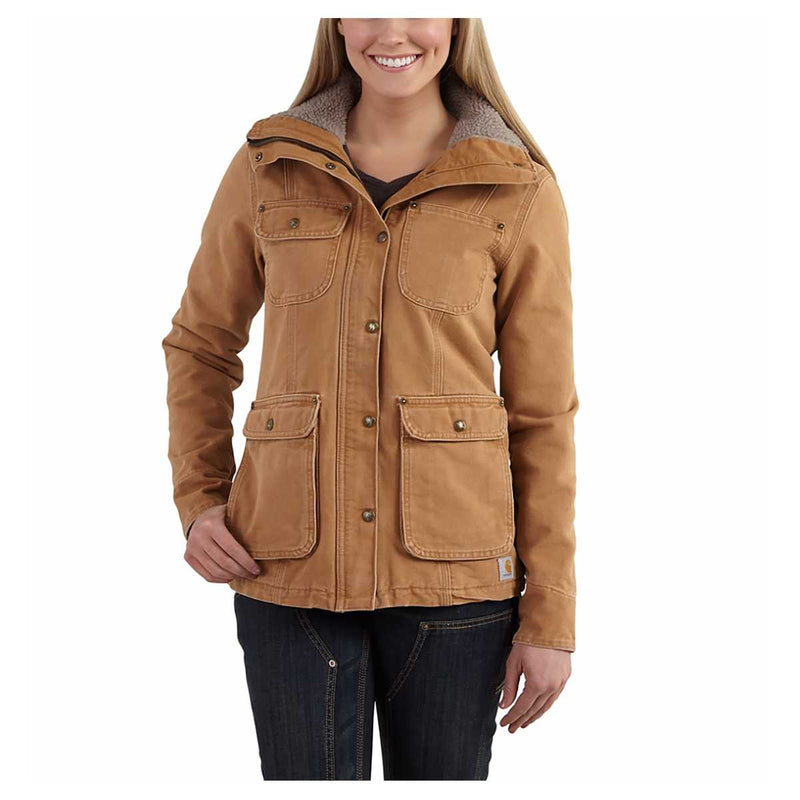 Carhartt Women s 102247 Weathered Duck Wesley Coat